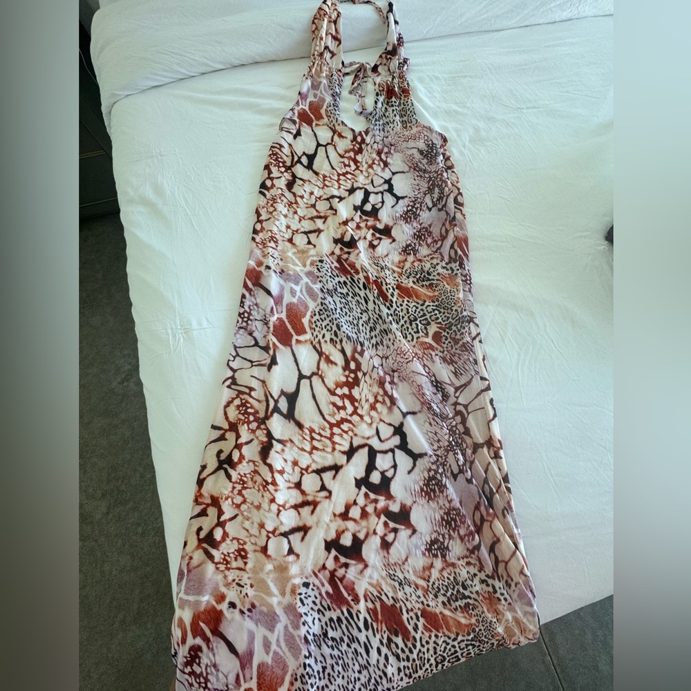 Chic Leopard Print Maxi Dress